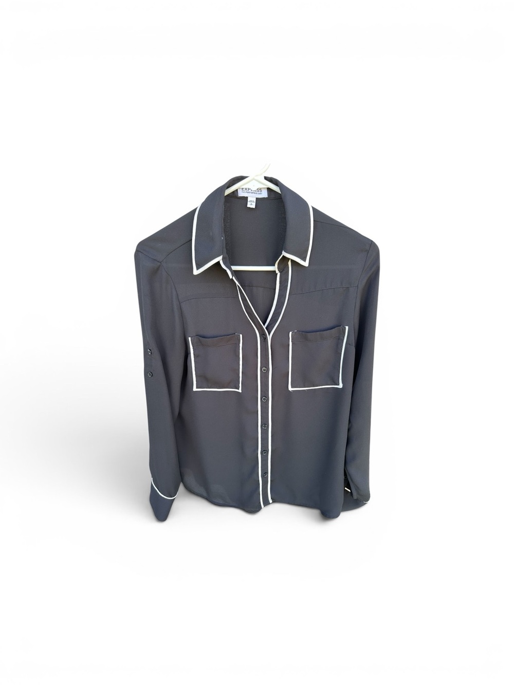 Express Portofino Shirt in Black